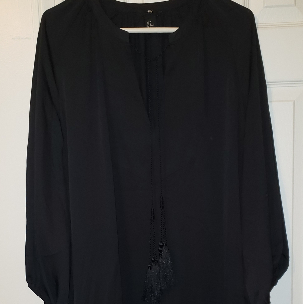 H&M black dress